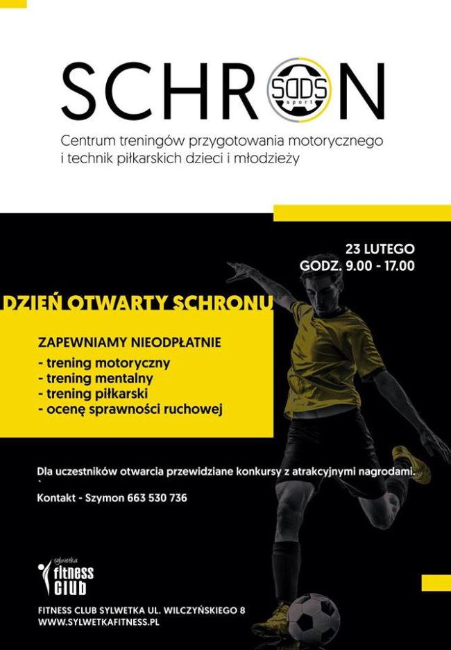 Dzień Otwarty SCHRON SDDS Sport w Fitness Club Sylwetka
